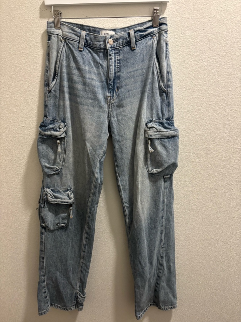 PISTOLA Denim Stretch BOBBIE Cargo Utility Jeans, size 26 - Picture 5 of 12